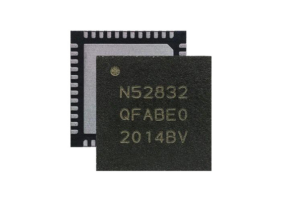Energia versátil QFN48 de NRF52832-QFAB-R BT 5,3 SoC NRF52832 BT baixa
