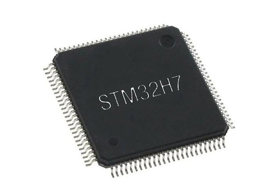 Microcontroladores IC STM32H733 100-LQFP da microplaqueta STM32H733VGT6 do circuito integrado
