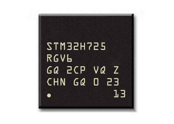 Os microcontroladores IC STM32H725 32 da microplaqueta STM32H725RGV6 do circuito integrado morderam o BRAÇO MCU