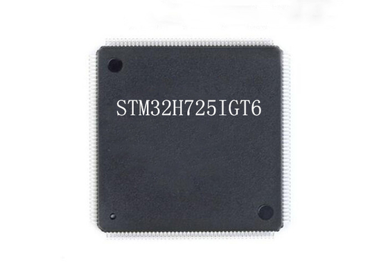Microcontroladores IC STM32H725 LQFP176 do BRAÇO da microplaqueta STM32H725IGT6 do circuito integrado