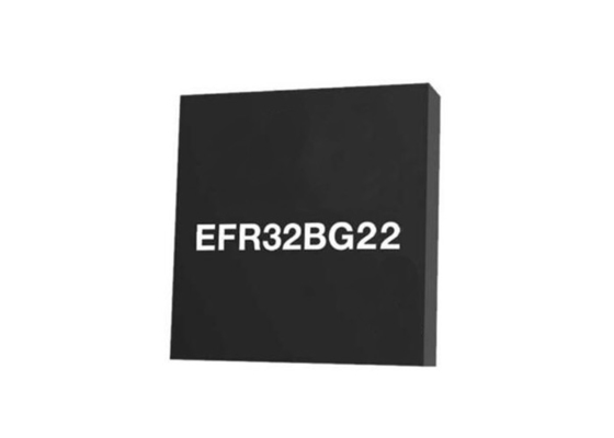 microplaqueta sem fio QFN40 do SoC BT 5,2 do geco de 2Mbps BT IC EFR32BG22C224F512IM40-C