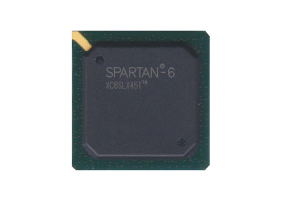 Chip de circuito integrado XC6SLX45-2FGG484I FPGA IC Conectividade serial de alta velocidade