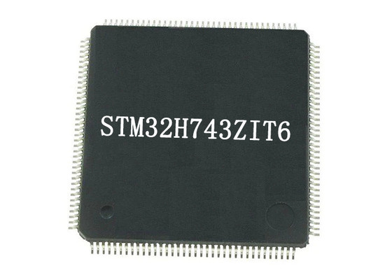 Microcontrolador IC 144-LQFP do Único-núcleo 480MHz 2MB da microplaqueta STM32H743ZIT6 2-Bit do circuito integrado