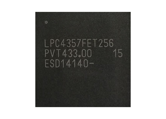 microcontrolador IC LBGA256 de 204MHz LPC4357FET256 Dual Core 32Bit até 1 flash do MB