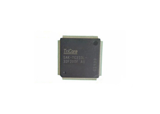 Pacote instantâneo de IC TQFP-100 do microcontrolador de SAK-TC233L-32F200F AB 200 megahertz 2MB