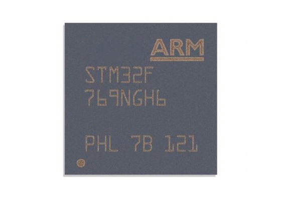 Microcontrolador IC TFBGA216 do ARM Cortex M7 da microplaqueta STM32F769NGH6 do circuito integrado