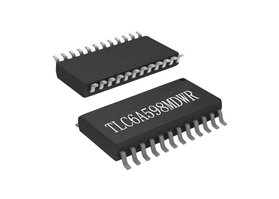 Registro de deslocamento linear de IC SOIC24 do motorista do diodo emissor de luz da microplaqueta TLC6A598MDWR do circuito integrado