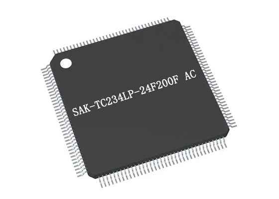 Pacote poderoso da C.A. TQFP-144 de IC SAK-TC234LP-24F200F do microcontrolador de 1.5MB AURIX