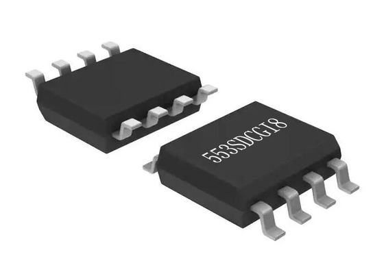 amortecedor enviesado IC SOIC8 do Fanout do pulso de disparo da microplaqueta 553SDCGI8 do circuito integrado 200MHz baixo