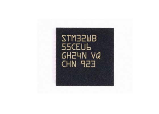 1MB série sem fio mordida da baixa energia 32 MCU do microcontrolador MCU STM32WBA52CEU6 BT