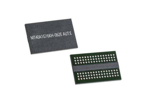 Chip de memória MT40A1G16KH-062E AUT:E DRAM DDR4 16G 1GX16 FBGA