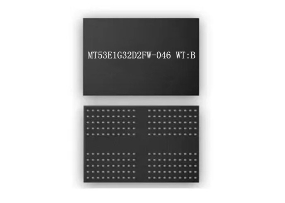 PESO de IC MT53E1G32D2FW-046 da memória 32Gbit: Microplaqueta da microplaqueta 200TFBGA IC do circuito integrado de B