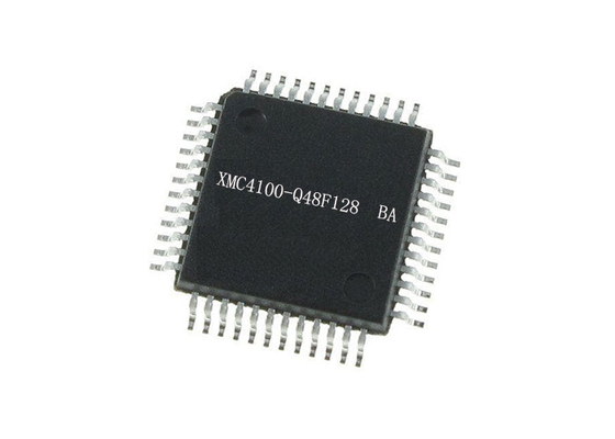 QFP-48 microcontrolador 80MHz MCU de 32 bits dos VAGABUNDOS de superfície da montagem XMC4100-Q48F128