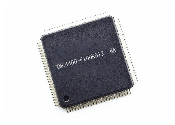 Montagem de superfície do Único-núcleo 100-LQFP dos VAGABUNDOS do microcontrolador MCU XMC4400-F100K512