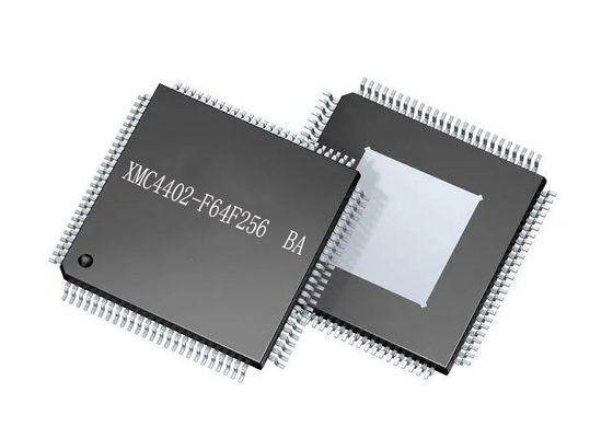 100-LQFP expôs o ARM Cortex dos VAGABUNDOS da almofada XMC4402-F64F256 - M4 microcontrolador MCU
