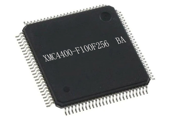 Montagem de superfície 100-LQFP dos VAGABUNDOS do microcontrolador MCU XMC4400-F100F256 do Único-núcleo