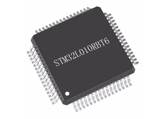 STM32L010RBT6 microcontrolador IC do FLASH 64-LQFP do microcontrolador MCU 32MHz 128KB