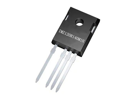 Transistor TO-247-4 dos MOSFETs dos FETs da microplaqueta IMZ120R140M1H do circuito integrado únicos