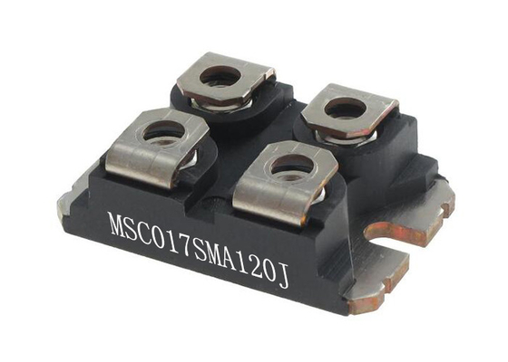 módulo SOT-227-4 do MOSFET do poder do N-canal do carboneto de silicone 1200V MSC017SMA120J
