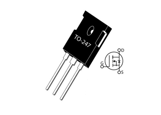MOSFET TO-247-3 do poder do N-canal do carboneto de silicone da microplaqueta MSC017SMA120B do circuito integrado