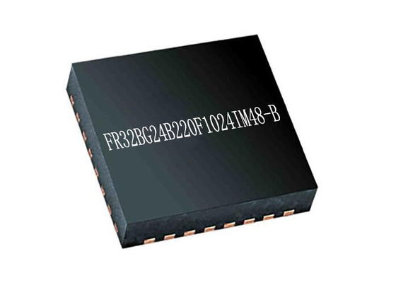Transceptor sem fio CI 48-VFQFN BT IC do SoC EFR32BG24B220F1024IM48-B 2Mbps RF