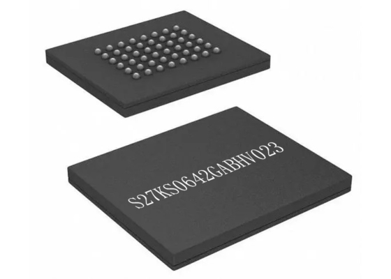 Memória IC 64Mbit HyperBus de S27KS0642GABHV023 CI Chip Pseudo SRAM 200 megahertz