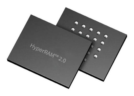 Chip de memória 24-FBGA da microplaqueta 128Mbit PSRAM do circuito integrado S70KS1282GABHV020