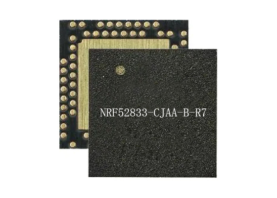 Baixa energia BT IC NRF52833-CJAA-B-R7 RF e transceptor sem fio IC 75-UFBGA