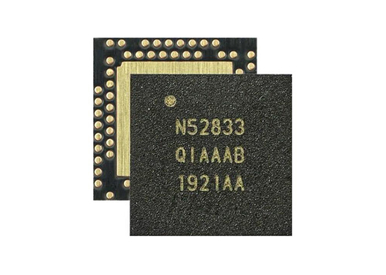 Baixa energia Multiprotocol de BT 5,3 SOC IC NRF52833-QIAA-B-R7 2.4GHz BT