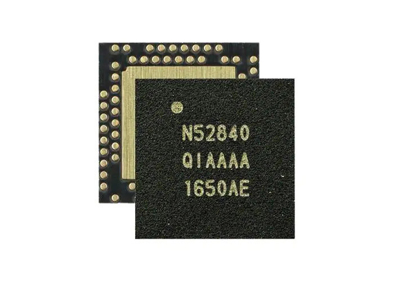 Sistema de superfície do RF da montagem 73-VFQFN no transceptor IC da microplaqueta NRF52840-QIAA-F-R