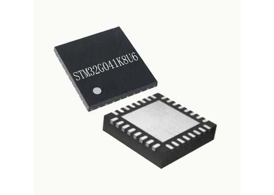 64MHz núcleo de IC 32-UFQFN do microcontrolador do microcontrolador MCU STM32G041K8U6 32Bit único