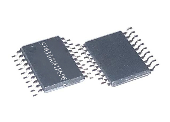 O único núcleo 32Bit MCU lasca STM32G041F6P6 O BRAÇO Cortex-M0+ 20-TSSOP