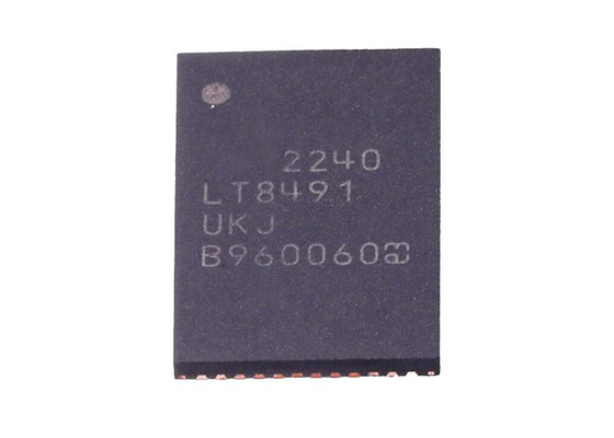 Microplaquetas de alta tensão do controlador 64-WFQFN IC da carga da bateria do Fanfarrão-impulso LT8491IUKJ