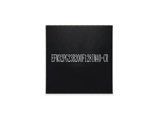 O microcontrolador do BRAÇO do ARM Cortex M33 EFM32PG23B200F128IM40-CR lasca 80MHz QFN-40