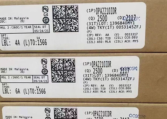 Amplificadores operacionais de baixa potência OPA2210IDR 36V Chip de circuito integrado IC 8-SOIC