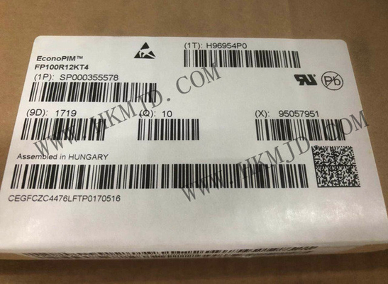 Modulos IGBT para automóveis FP100R12KT4 1200V 100A PIM Rectificador de entrada de três fases Modulo IGBT