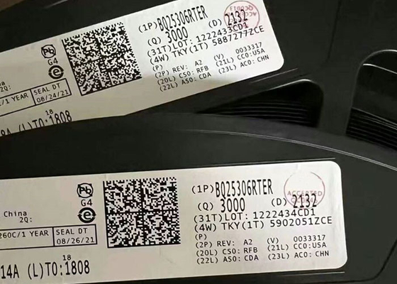 Chip de circuito integrado BQ25306RTER Carregador de bateria de modo de comutação autônomo WQFN-16