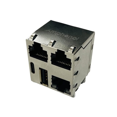 RJE7G588130112 Conectores Modular Jack Combo Connector 8POS Conector combinado
