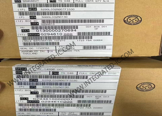 S29GL032N90TFI030 Chip de IC de memória 32Mbit paralelo NOR memória flash IC TSOP-48
