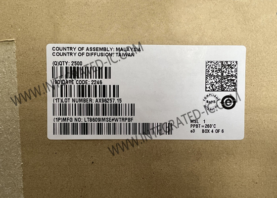 LT8609IMSE#WTRPBF Chipe de circuito integrado DC DC Reguladores de comutação 10-TFSOP