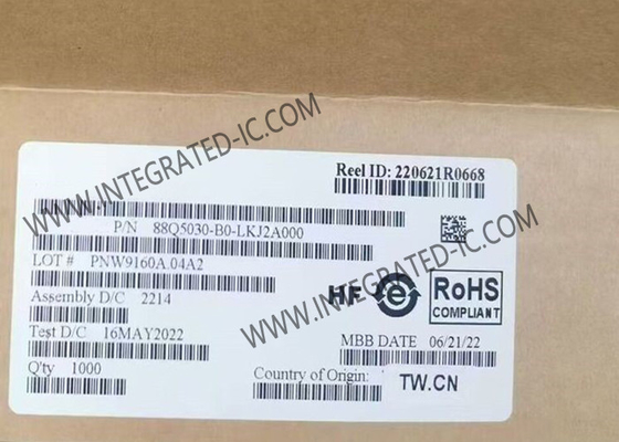 Transceptor da camada física dos ethernet da microplaqueta 88Q5030-B0-LKJ2A000 do circuito integrado