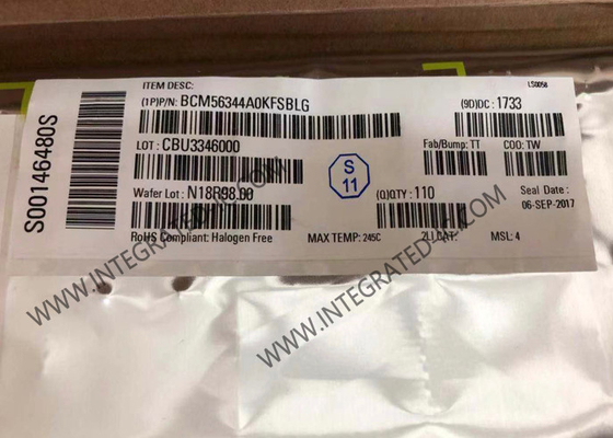 BCM56344A0KFSBLG Ethernet IC 40GE Ethernet Chip 12X10GE ICs de comunicação e rede