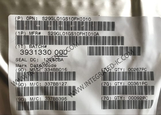 S29GL01GS10FHI010 IC de memória chip 1Gbit MIRRORBIT TM Eclipse paralelo NÃO IC de memória flash