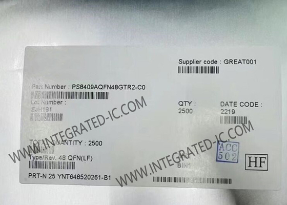 PS8409AQFN48GTR2-C0 Chip de circuito integrado 6 Gbps HDMITM 2.0 Repetidor de limpeza de jitter