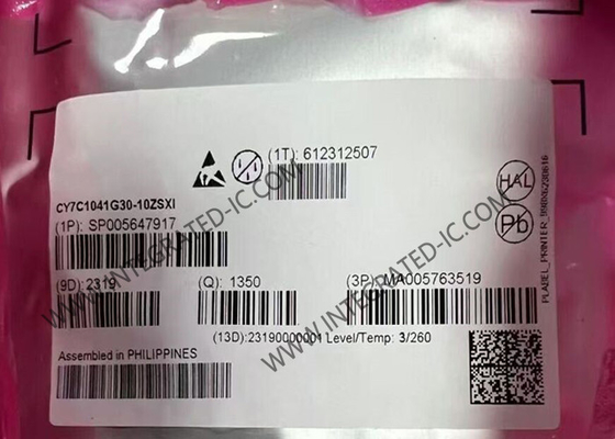 CY7C1041G30-10ZSXI Memória IC Chip de alto desempenho 4 Mbit FAST SRAM Memória com interface paralela