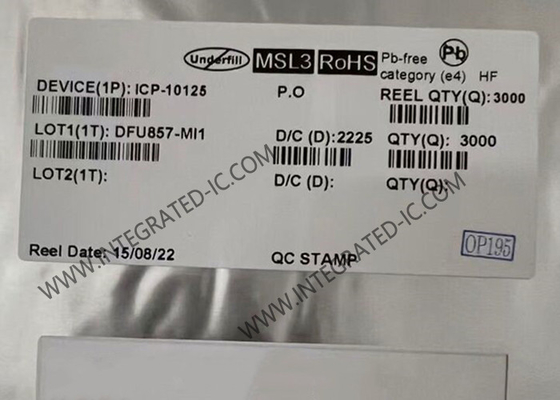 ICP-10125 Sensor IC 10atm Sensor barométrico à prova d'água de pressão e temperatura