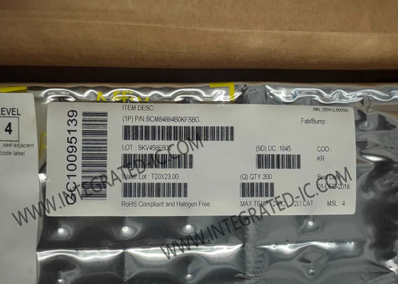 BCM84884B0KFSBG Ethernet IC Quad-Port Ethernet CMOS Transceiver Pacote BGA