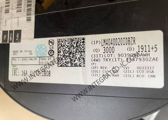 LM4040D20IDBZR Chip de circuito integrado 45μA Referência de tensão de derivação de microelectricidade de precisão