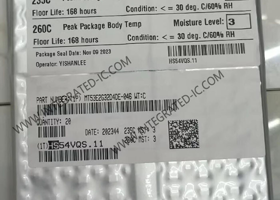 MT53E2G32D4DE-046 WT:C IC de memória Chip 64Gbit DRAM paralela LPDDR4X IC de memória TFBGA200