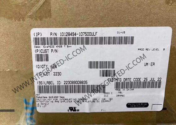 10128494-107500ULF Conectores 350POS ExaMEZZ 56Gb/s Conector mezzanino de alta velocidade
